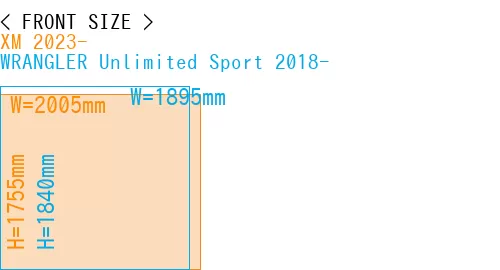 #XM 2023- + WRANGLER Unlimited Sport 2018-